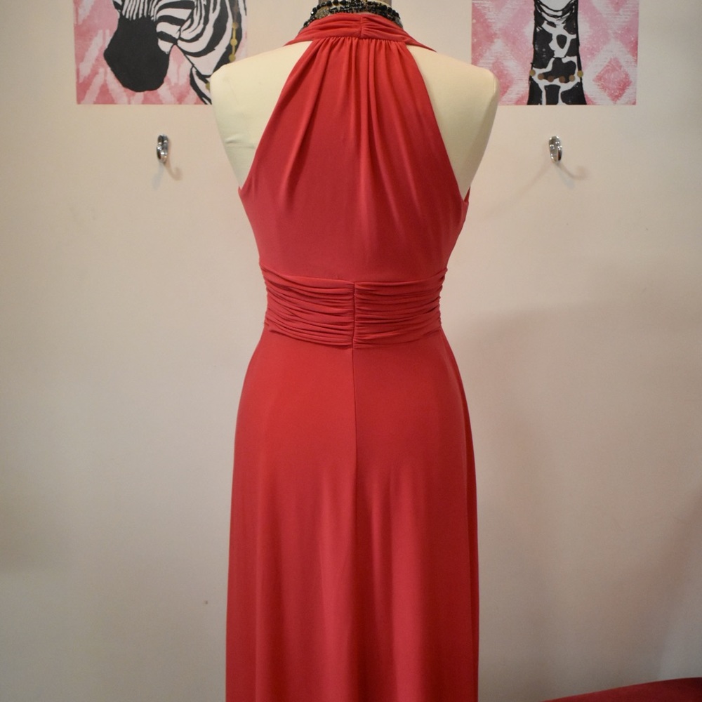 SOLD - Haltered Fit & Flare Dress ✨ - Picture 5 of 6